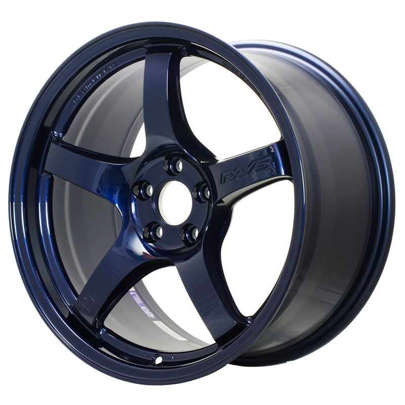 Gram Lights 57CR Eternal Blue Pearl 18x9.5 +38 5x120 (set of 4)