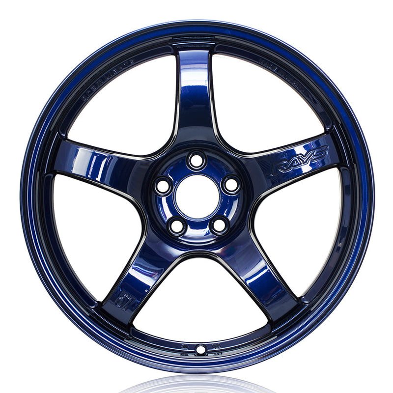 Gram Lights 57CR Eternal Blue Pearl 18x9.5 +38 5x120 (set of 4)