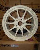 CE28SL Championship White 18x9.5 +35 5x120 (Set of 4)