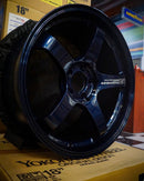 GT Premium Racing Titanium Blue 18x9.5 +45 5x114.3 (Set of 4)