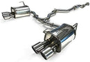 Invidia R400 Gemini Single Layer Quad Stainless steel Tip Cat Back Exhaust Subaru WRX / STI 2015-2021