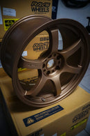 57DR Bronze 18x9.5 +38 5x114.3 (set of 4)
