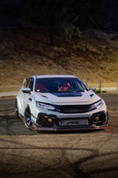 Varis Arising-II Front Bumper Set (4pc) for 2017-21 Honda Civic Type R