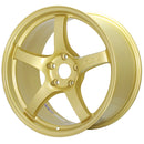 57CR E8 Gold 18x9.5 +38 5x114.3 (set of 4)