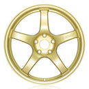57CR E8 Gold 18x9.5 +38 5x114.3 (set of 4)