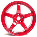57CR Milano Red 18x9.5 +38 5x114.3 (set of 4)