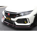 Honda Civic Type R with OEM Lip Front Wind Splitter
