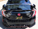 OEM STYLE CARBON FIBER TAILGATE MIDDLE SPOILER - 2017+ CIVIC TYPE-R (FK8)