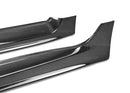OEM-STYLE CARBON FIBER SIDE SKIRTS FOR 2015-2020 SUBARU WRX / STI